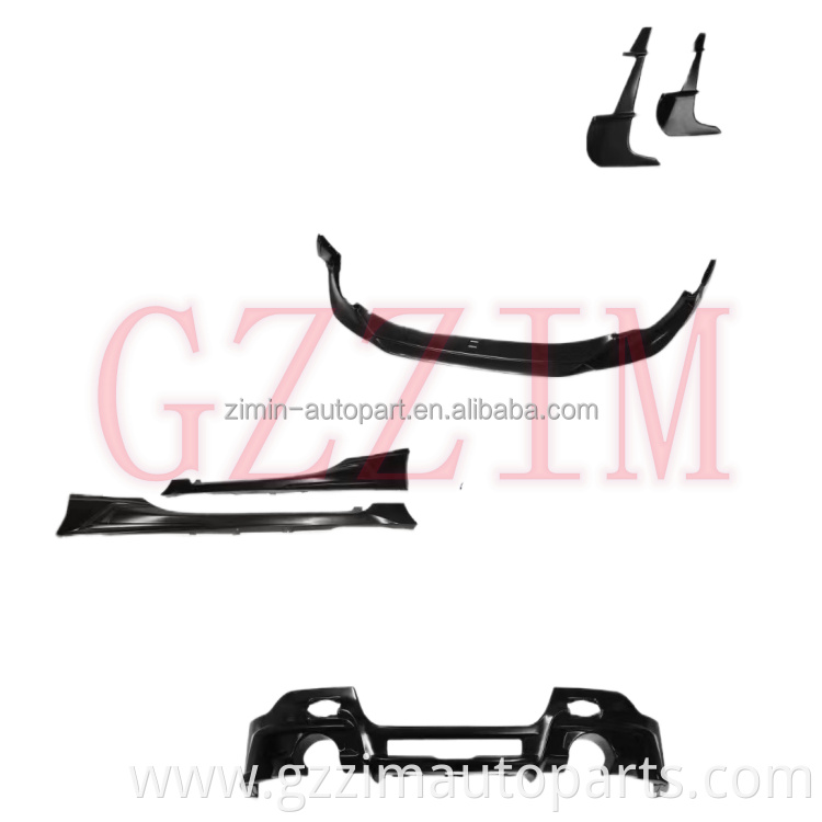 Auto Parts Front Lip Rear Bumper Side Spoiler For GR86 2022 TRD Style